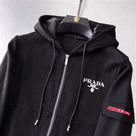 prada tracksuit style.